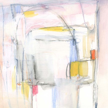 Framed Pastel Meld II Print