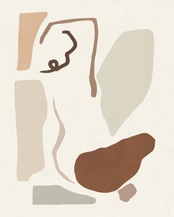 Framed Lounge Abstract II Print