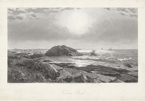 Framed Indian Rock Print