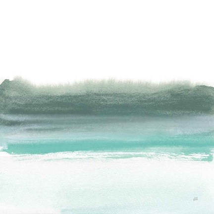 Framed Empowering Mint II Print