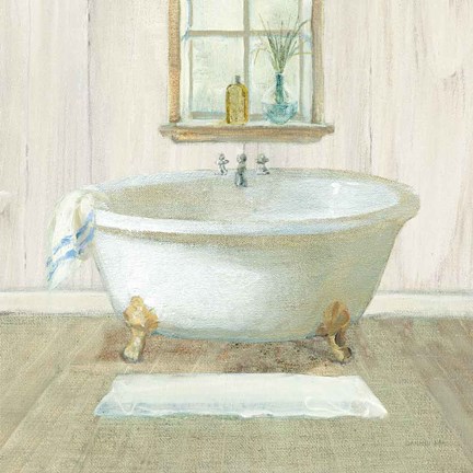 Framed Farmhouse Bathtub Print