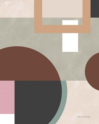 Framed Soft Modern II Print