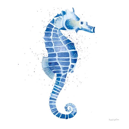 Framed Seahorse Print