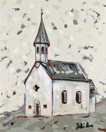 Framed Here is the Steeple Print