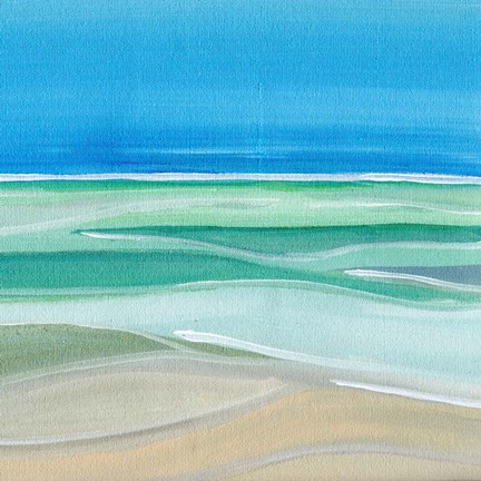 Framed Hinting at Summer Print