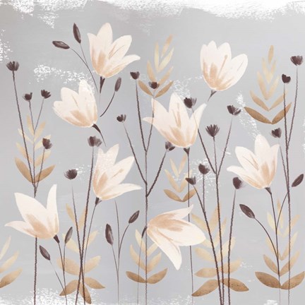 Framed Soft Nature Cream III Print