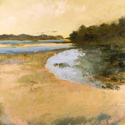 Framed Brave Boat Harbor Print