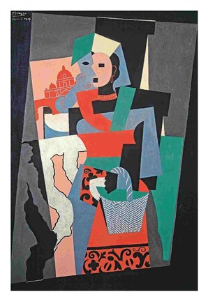 Framed L'italienne Print