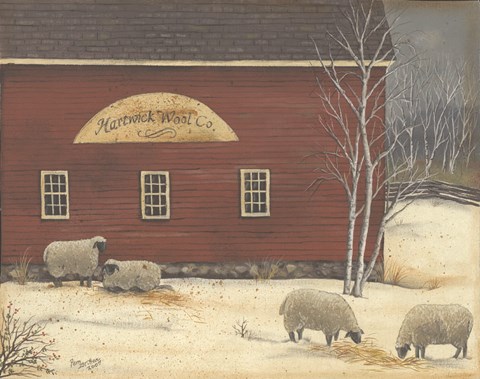 Framed Hartwick Wool Co Print