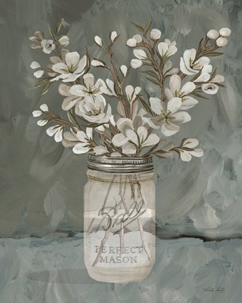 Framed Spring Blooms I Print