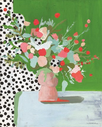 Framed Bird Song in Spring Print