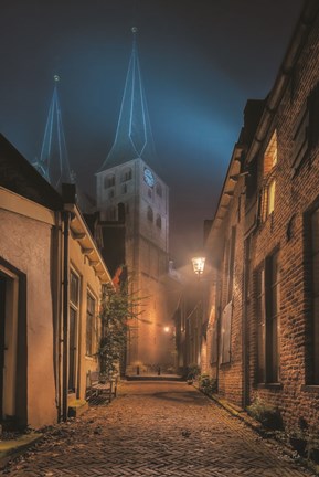 Framed Church 2 Print