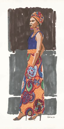 Framed Jacqueline Print