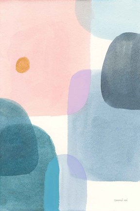 Framed All Coming Together II Print