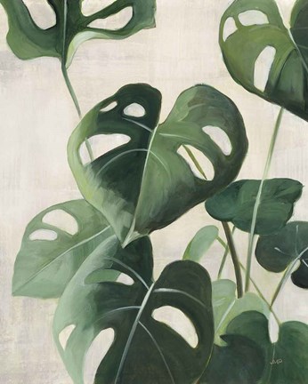 Framed Tropical Study IV Print