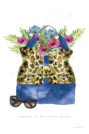 Framed On the Wild Side I Print