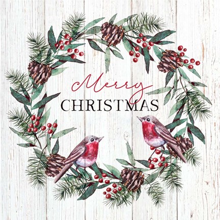 Framed Merry Christmas Print