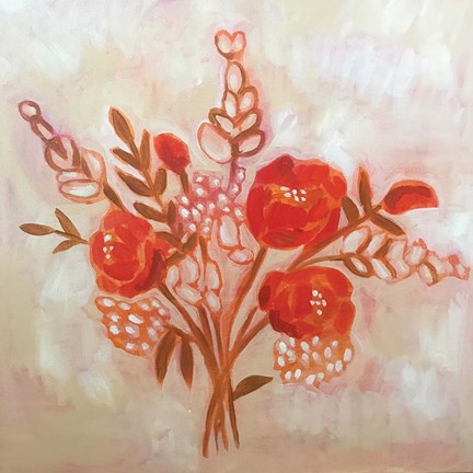 Framed Autumn Bouquet Print