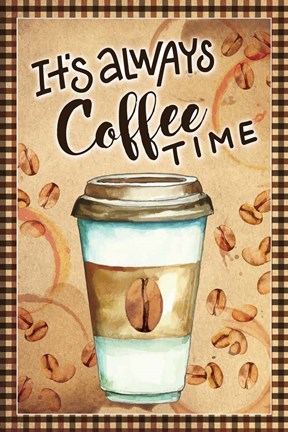 Framed Coffee Time Print