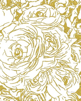 Framed Roses No. 1 Print