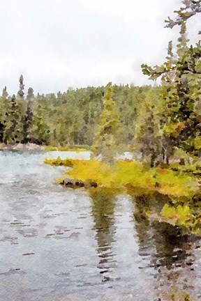 Framed High Country Vista No. 1 Print