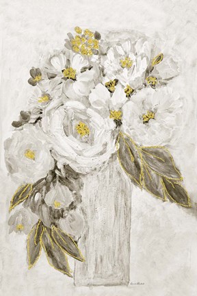 Framed Golden Age Floral III Print
