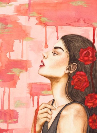 Framed Without Breath Print