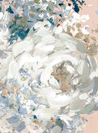 Framed Floral Peace Morning II Print