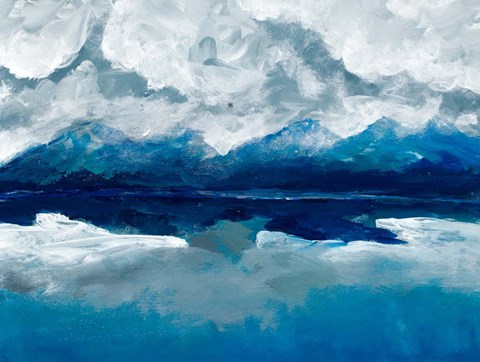 Framed Rolling Clouds Print