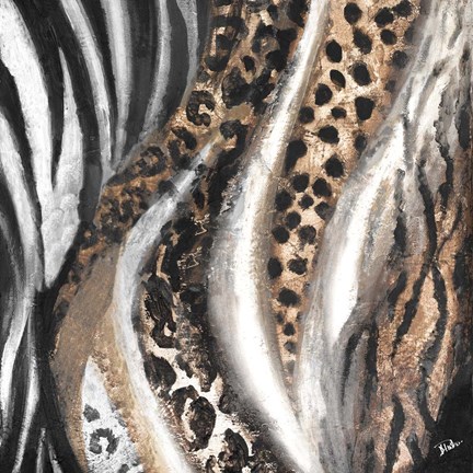 Framed African Touch Square Print