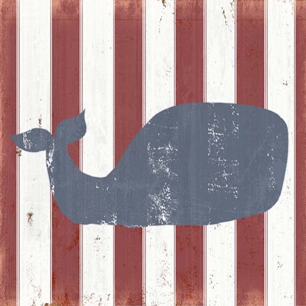 Framed American Coastal IV Print