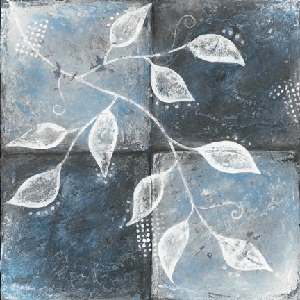 Framed Patchwork Seasons I Print