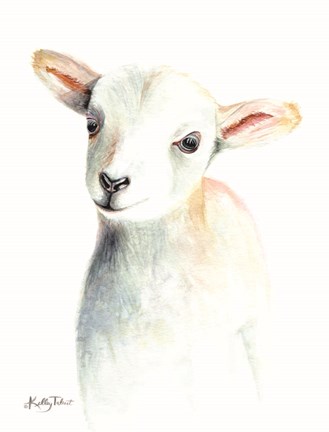Framed Lamb of God I Print