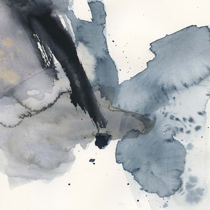 Framed Winter Current II Print