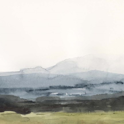 Framed Blue Ridge Bound I Print