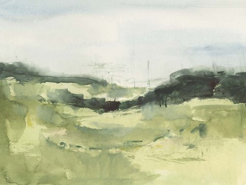 Framed Hill Scramble I Print