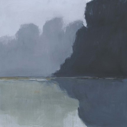 Framed Misty Pass II Print