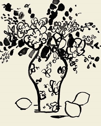 Framed Matisse&#39;s Muse Still Life I Print