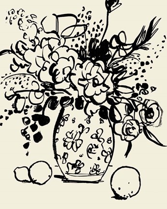 Framed Matisse&#39;s Muse Still Life II Print