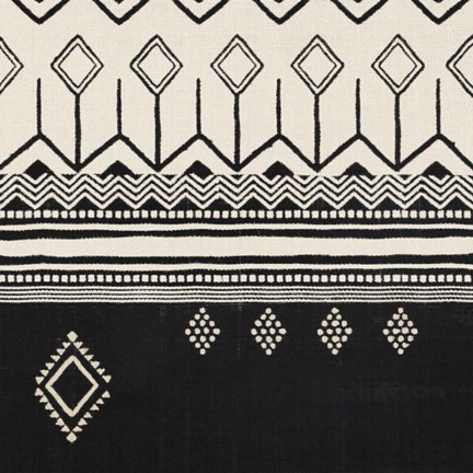 Framed Geo Textile Crop I Print