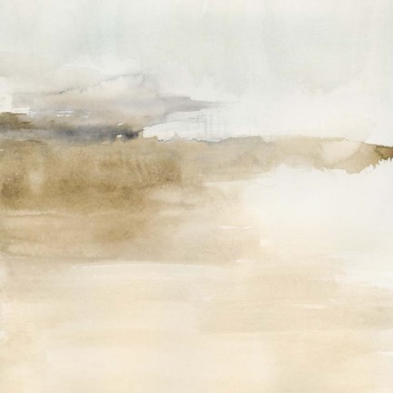 Framed Cinnamon Shores II Print