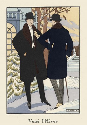 Framed Men&#39;s Fashion II Print