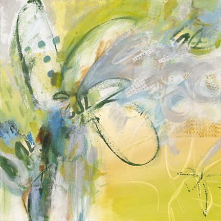 Framed Flowery Language Print