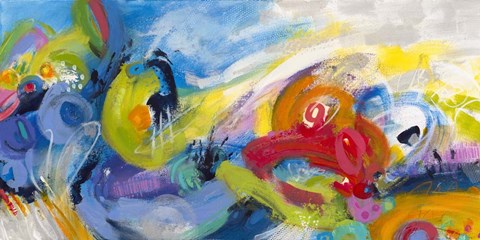 Framed Racing Forms Print