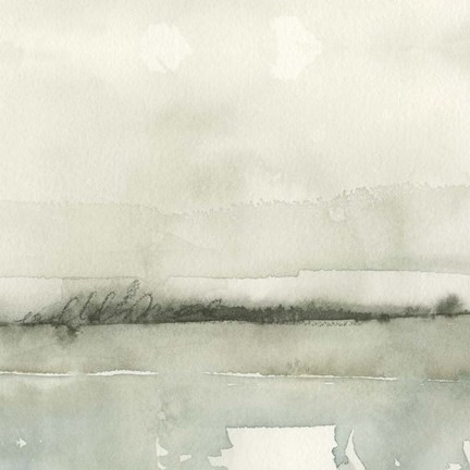 Framed Winter Reflections III Print