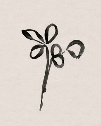 Framed Autumn Gesture IV Print