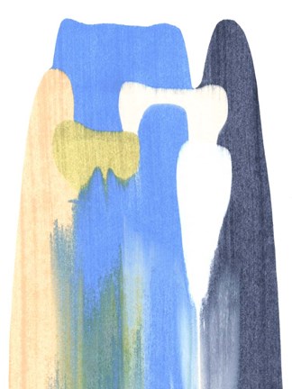 Framed Landslide I Print