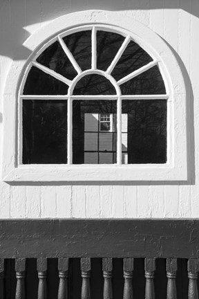 Framed Black &amp; White Windows &amp; Shadows IV Print