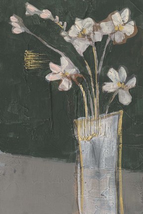 Framed Textured Still Life II Print