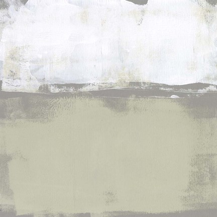 Framed Subtlest Horizon I Print